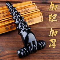 Snow Manatee horn Natural black water horn horn tip sea cucumber nail nail massage chariot Massage wheel Pull tendons and points