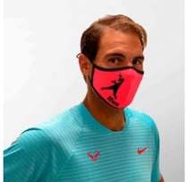 Nadal Foundation Online School 2020 French Net Limited Mask Rose Red