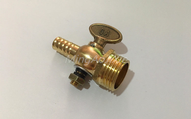 全铜开关4分煤气开关定位考克天然气球阀考克开黄铜阀门燃气阀门