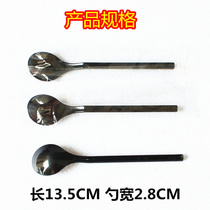 Disposable spoon thickened ice cream spoon individually wrapped pudding spoon yogurt spoon dessert small soup spoon ice cream