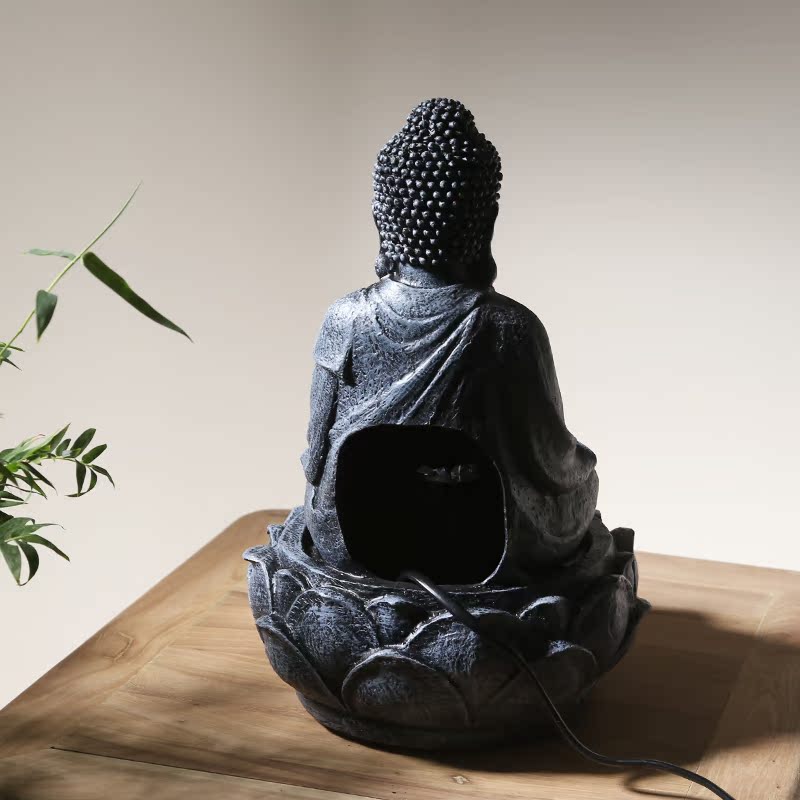 Su ceramic lucky Buddha sitting room feng shui home decoration creative furnishing articles furnishing articles office