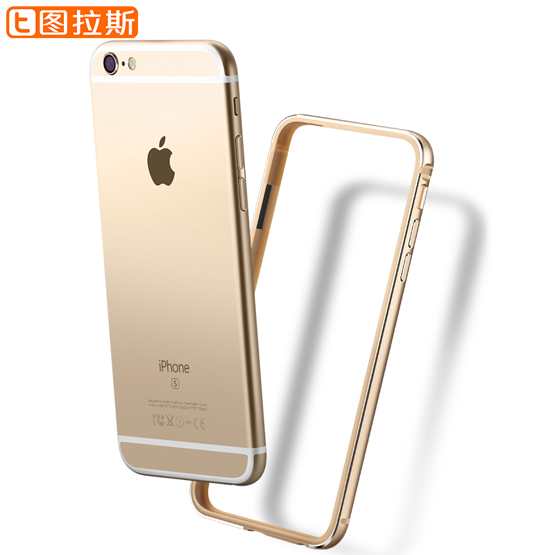 图拉斯苹果6sPlus手机壳iPhone6s金属边框6s简约防摔外壳女SP潮男产品展示图4