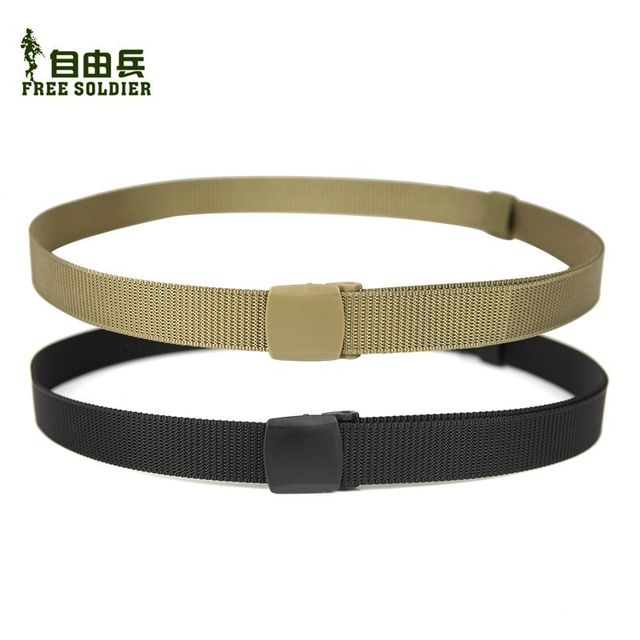 Freedom Soldier Outdoor Nylon Tank Pattern Storage Straps Organizing Packing Belts Tightening Rope Women's Thin Belt