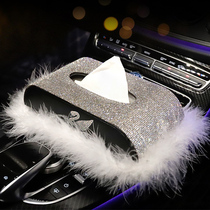 High-end car supplies decoration car tissue box creative car car drawing box car tissue cover goddess model