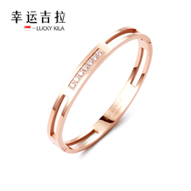 LUCKY KILA light luxury jewelry new 14 diamond bracelet 18K gold plated send girlfriend best friend