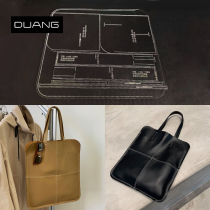 Handmade leather shoulder backpack handbag diy layout drawing pattern pattern design acrylic production Template