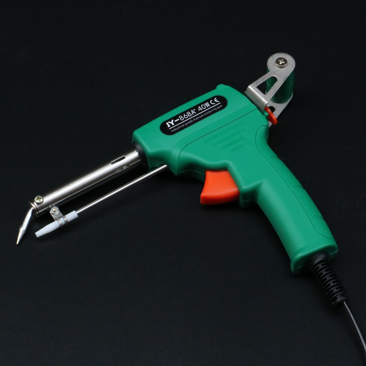 jy手动焊锡枪 恒温电烙铁枪式自动送锡焊锡机40w60w80w烙铁锡枪