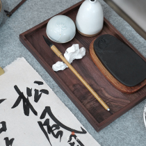 Group Qingtang Chunfeng cum Calligraphy Brush with a pen-less childrens beginology training session with primary school students in primary school