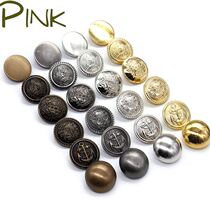 Retro metal copper buckle Joker high-end round buckle for men and women sweater fashion button clothes jeans button