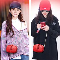 Womens bag New 2021 explosive fashion personality autumn and winter leather bag female summer minority shoulder bag advanced students