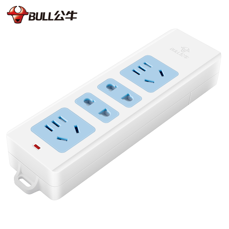 公牛弱电箱插座不带线包邮可拆工地插板插排接线流水线排插班无线