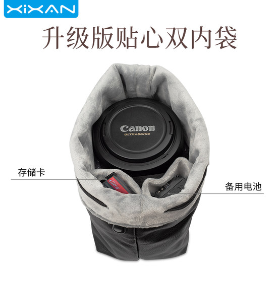 Xinxian 사진 카메라 팩 SLR 마이크로 단일 디지털 스토리지 백 휴대용 캐논 R6 R8 Sony A7M4 ZV-E10 Fujinikon 보호 케이스 렌즈 바닥 방수 방수 소형 가방 남성용 소규모 Xinxian 사진 카메라 팩 SLR 마이크로 단일 디지털 스토리지 백 휴대용 캐논 R6 R8 Sony A7M4 ZV-E10 Fujinikon 보호 케이스 렌즈 바닥 방수 방수 소형 가방 남성용 소규모