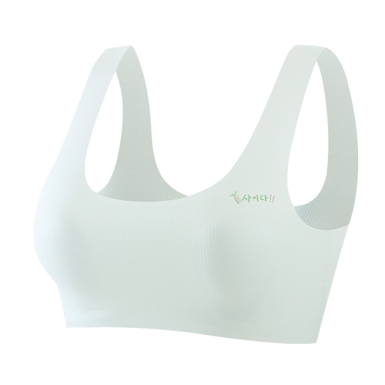 Ice silk thin striped girls' underwear vest development period 10-16 years old girls' bra fixed coaster
Ice silk thin striped girls' underwear vest development period 10-16 years old girls' bra fixed coaster