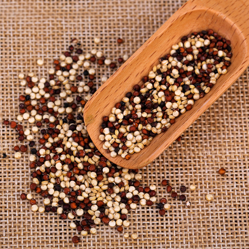 秘鲁进口三色藜麦 碱性粗粮 孕妇宝宝首选黎麦米 1斤 包邮