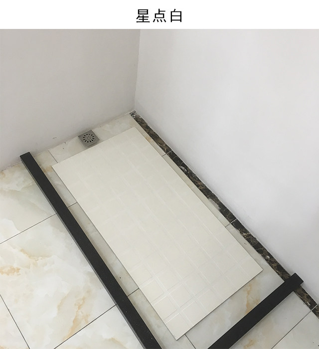 拉槽小白砖阳台浴室地砖600*1200仿通体大理石淋浴房凹凸地板瓷砖