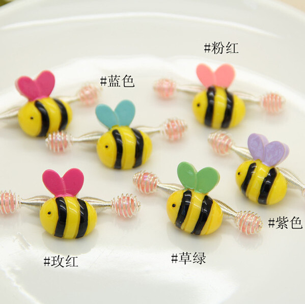 开饰乐发饰儿童小蜜蜂橡皮筋公主发绳头饰发圈饰品韩版发夹拉拉夹