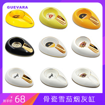 Cigar Ashtrays Ceramic Ashtrays Living-room Atmosphere Snow Eggplant Smoke Ash Bays