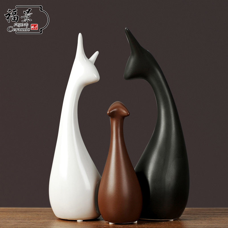 Nordic home sitting room ceramics furnishing articles furnishing articles creative desktop wine accessories wedding present room small ornament