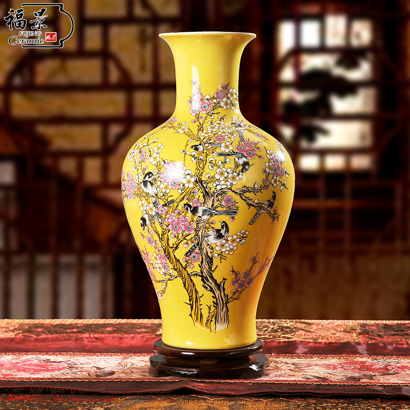 The scene creative household ceramics craft vase classical furnishing articles sitting room decoration decoration office receptacle