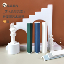 Stell simple light luxury corner protection strip Anti-collision corner protection strip Yang angle line Soft decoration texture texture new product