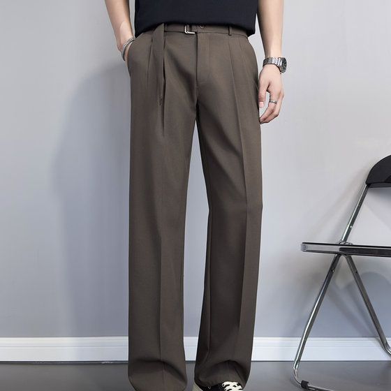 Foreign trade brands clearance and pick up new summer men's casual pants straight loose drooping trousers high-end trousers
Foreign trade brands clearance and pick up new summer men's casual pants straight loose drooping trousers high-end trousers