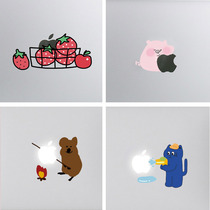 macbookair local stickers creative stickers pro13 laptop logo film 12 inch shell body