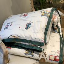 Children Cartoon Car Spring Autumn Quilt A Category Pure Cotton Baby Soybean Fiber Air Conditioning Is Thickened Single Winter Quilt Core