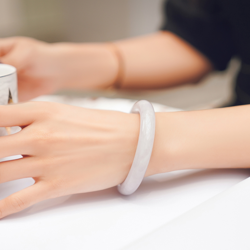 ape-man jade burma a-cargo jade bracelet can be used as certificate royal bla chien floating green jade jade bracelet