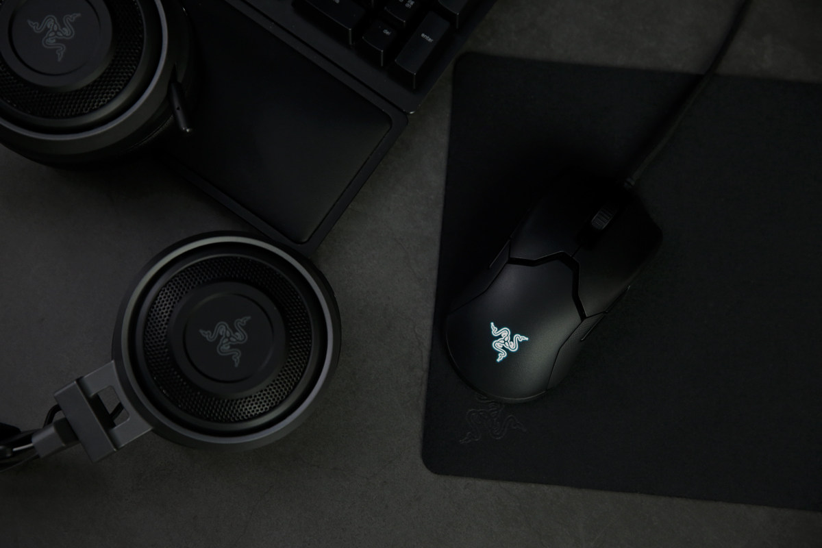 雷蛇放大招光学机械微动鼠标毒蝰来了