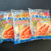 Dalian specialty Tiehai brand shrimp slices 160g*5 bags fried puffed color shrimp slices hands-on fried shrimp slices seafood