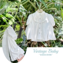 vintage shirt girls palace great bubble cuff retro wind long sleeve snow spinning crimpy ears