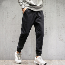 Hong Kong Boomer Spring Autumn Season New Elastic Jeans Son Ins and Men Superfire Han Edition Loose Casual Bungling Pants