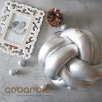 ins same Knot ball gold silver Knot Pillow sofa pillow hand pillow creative Nordic simple pillow pillow