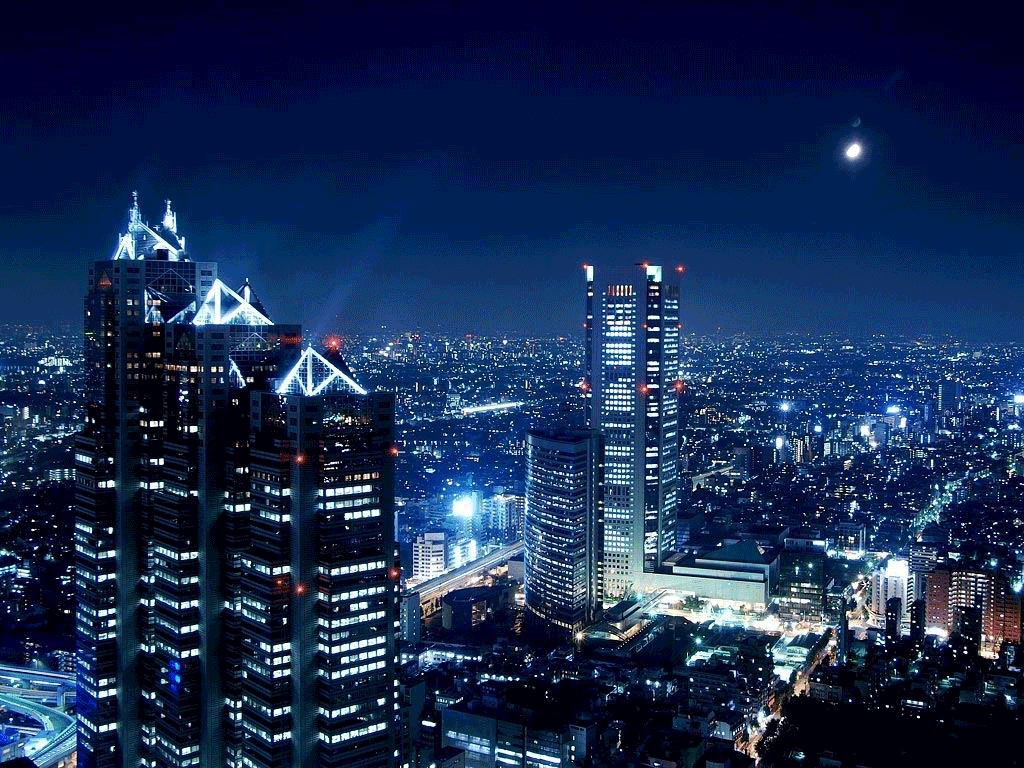 壁纸 夜景 1024_768 gif 动态图 动图