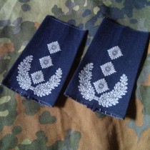 Germany imported blue 1 flower 3 star set velcro stamp