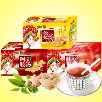锄禾姜汤红糖姜茶生姜汁水红枣阿胶姜母茶速溶月经大姨妈袋装冲剂 锄禾姜汤红糖姜茶生姜汁水红枣阿胶姜母茶速溶月经大姨妈袋装冲剂
