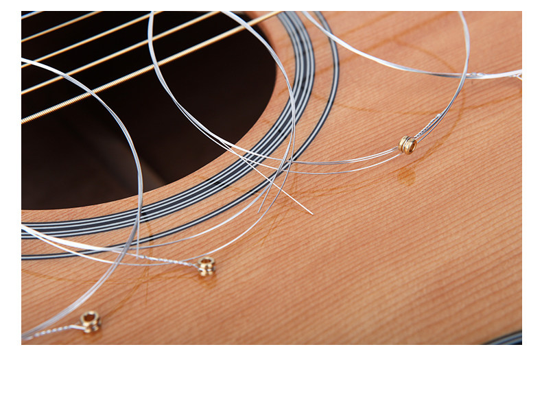 daddario 达达里奥pl011普通钢民谣弦 电吉他弦通用单弦单支一弦