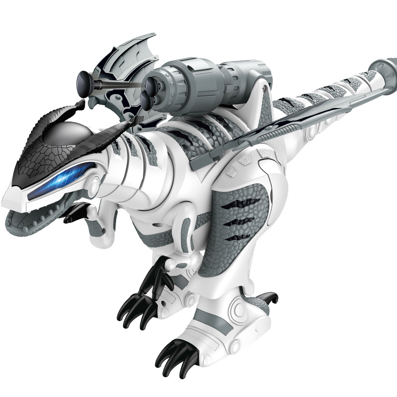 电动机械恐龙变形灯光走路大号霸王龙模型恐龙玩具霸王龙模型x