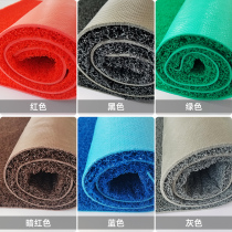 Cutable carpet doormat Entry door custom welcome PVC plastic silk ring foot mat Household waterproof non-slip floor mat
