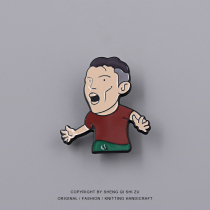 Rope is full siuu ~ C Road badge chest needle