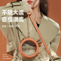 Small red book with rich light small round pie fashion fragrant water glass tritan plastic with hand cup straw cup minimalist portable