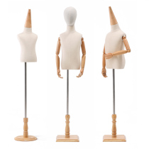 Children's clothing store model props children's children's model half body display rack clothing store cloth head dummy bench