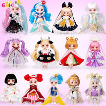 100 million odd twelve Constellation Ocean Doll Toy Surprise Guessing Little Magic Fairy Princess Girl Barbie Toy Suit