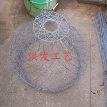 Chicken cage Household chicken coal cage cover cage Floor breeding laying hens cage Stainless steel wire wire cage Hand woven cage