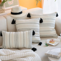 Hand Woven Ins Wind Sofa Streaming Su Holding Pillow Bedroom Living Room Living-room Sofa Cushions Tatami Bed decorated by pillows