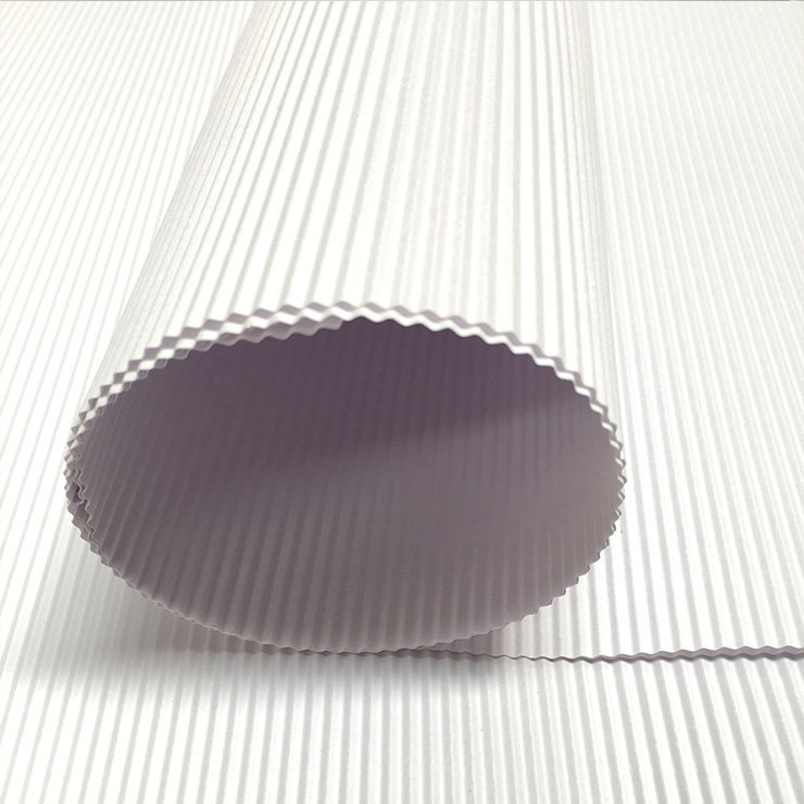 白色单瓦楞e坑双胶纸颜色可定制坑纹可选befg坑一层瓦楞纸起坑纸