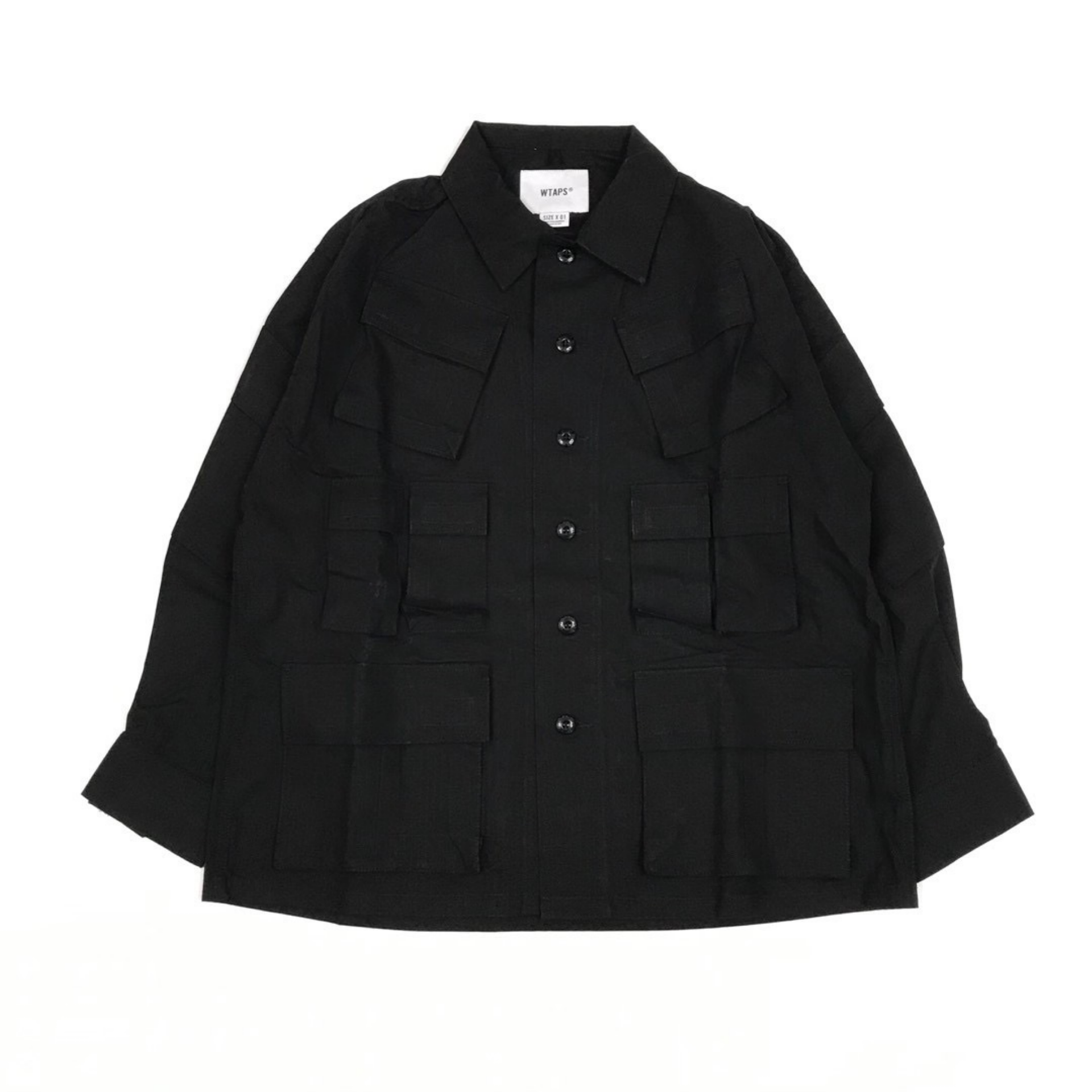 美品♡ 即完品♡ WTAPS 20AW MODULAR/LS/ COTTON. 折扣現貨WTAPS MODULAR LS/COTTON.RIPSTOP八袋多口袋夾克20AW