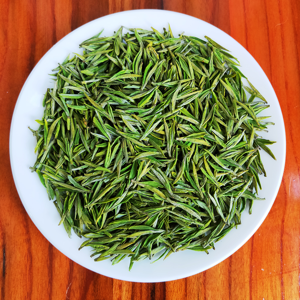 安吉白茶2021新茶明前特级绿茶开园头采正宗溪龙黄杜茶叶50g/500g-好