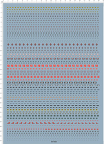 Up To Model Universal Warning Warning Signs Hazard Identification (Attention) Dedicated Water sticker (64768A)