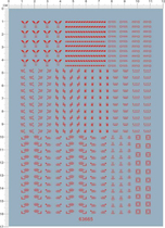 Up To Model Universal Warning Warning Signs Hazard Identification (Attention) Dedicated Water sticker (63665)